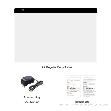 Tableau lumineux de traçage fin A2